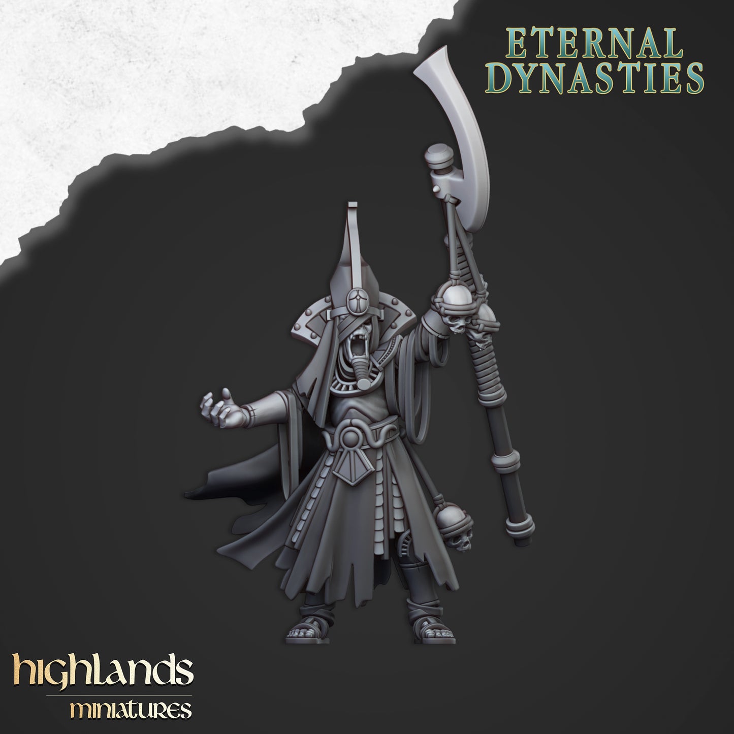 Eternal Dynasties Pharaoh Funeral Ship - Highlands Miniatures