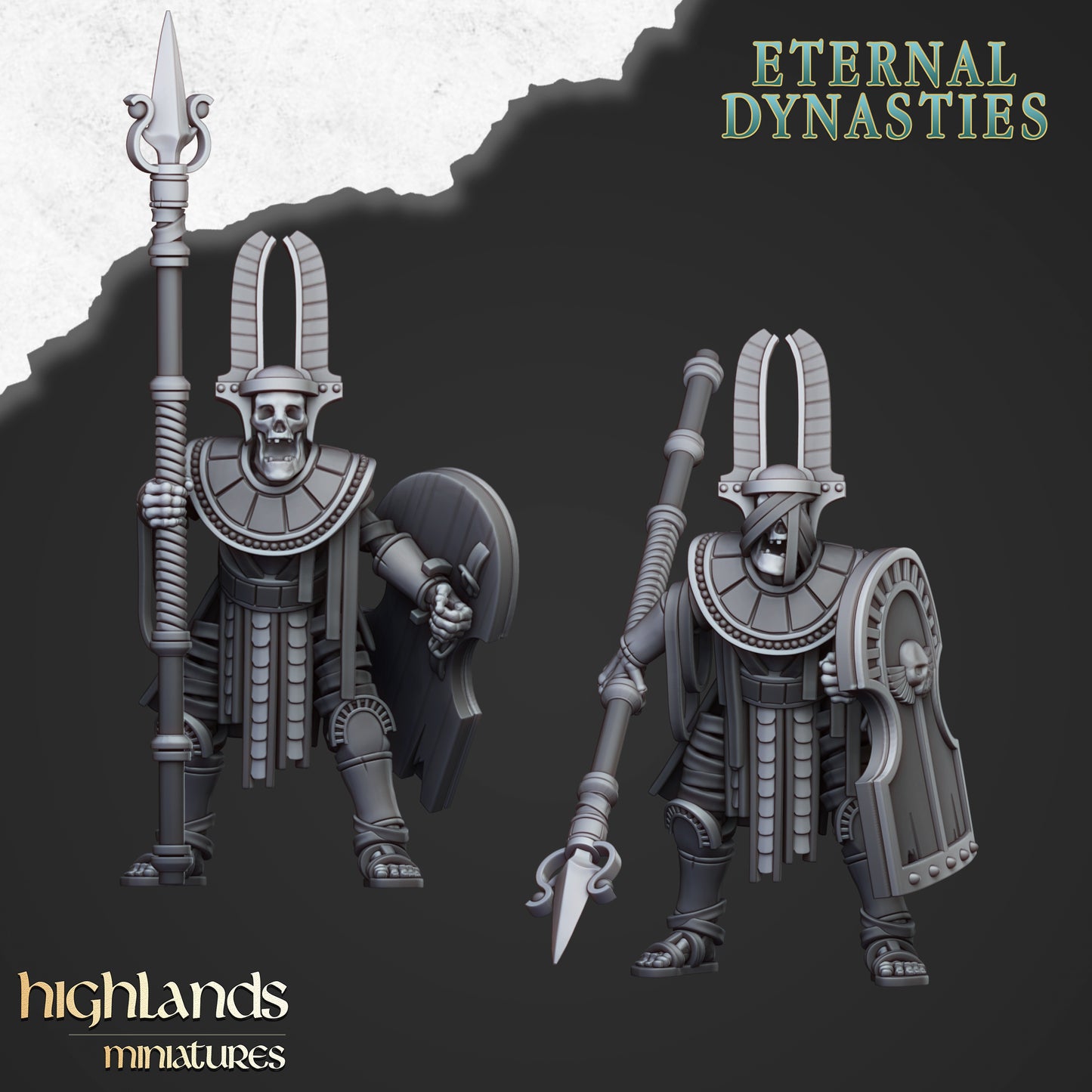 Eternal Dynasties Pharaoh Funeral Ship - Highlands Miniatures