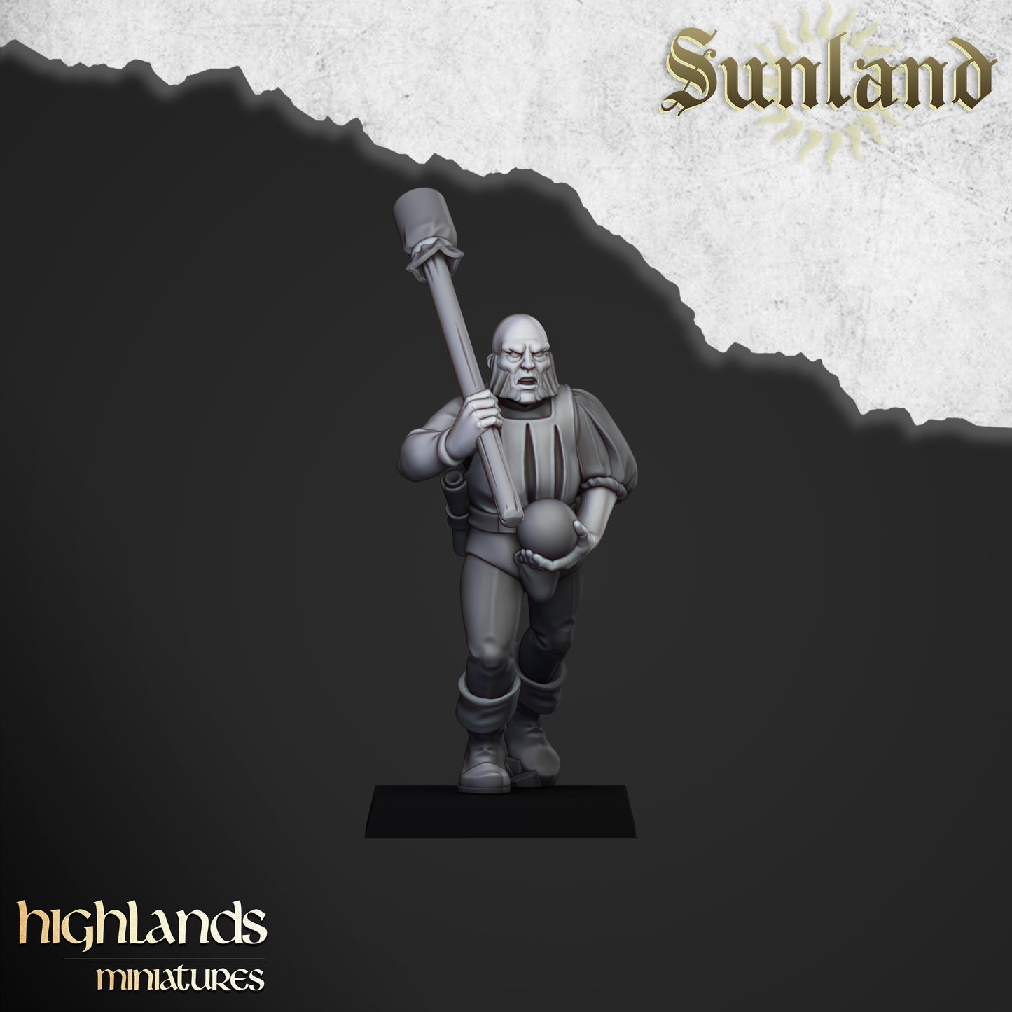 Sunland Artillery set - Highlands Miniatures
