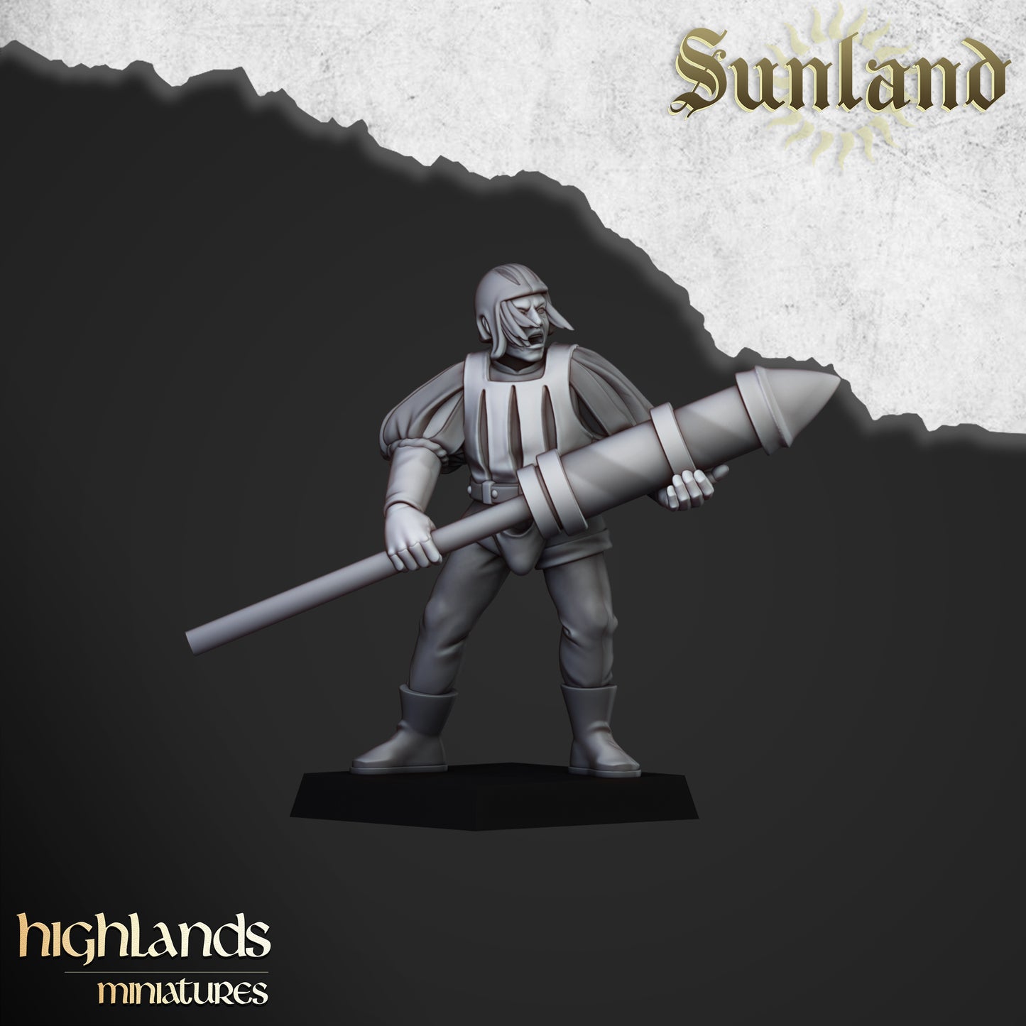 Sunland Artillery set - Highlands Miniatures