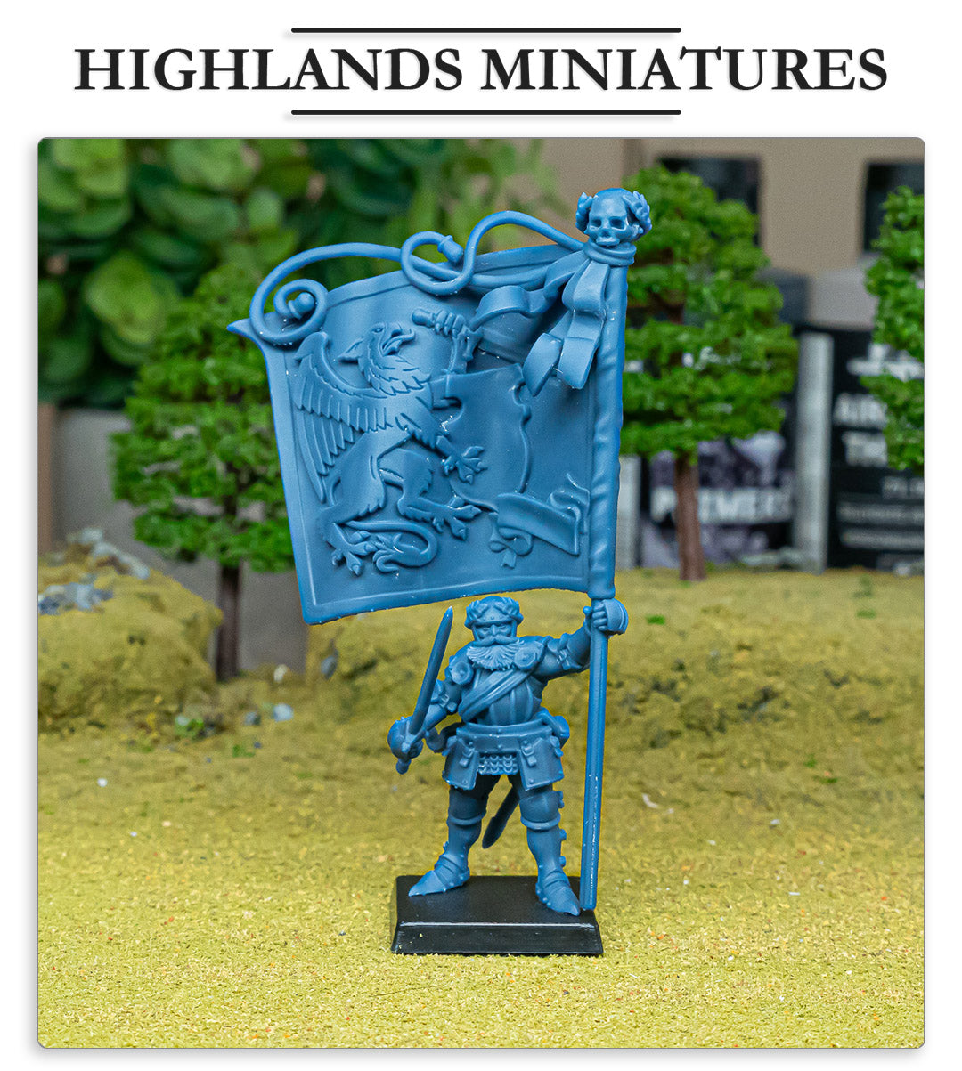 Sunland Battle Standard Bearer Fillers & Heroes - Highlands Miniatures