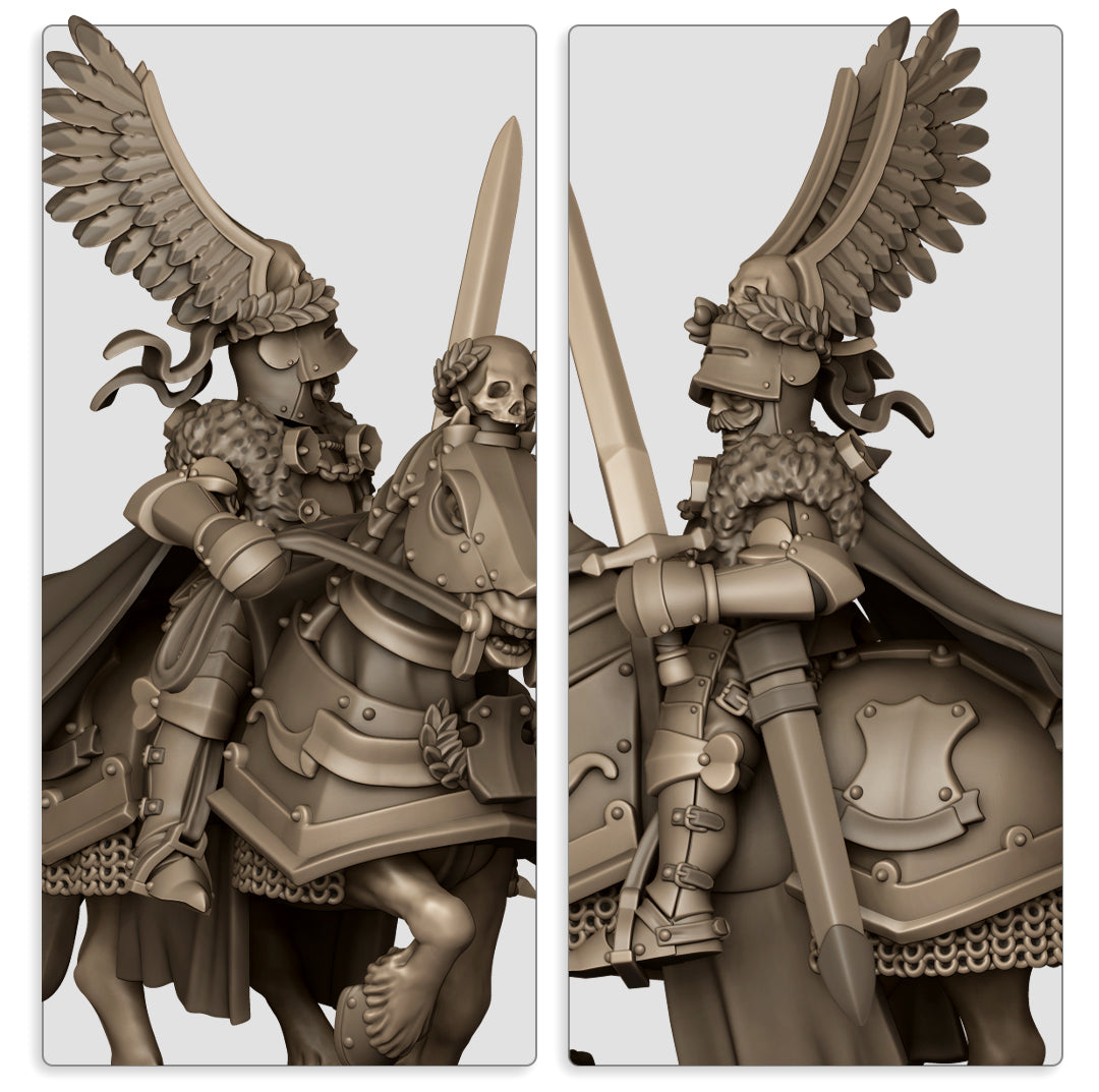 Sunland General on Horse Fillers & Heroes - Highlands Miniatures