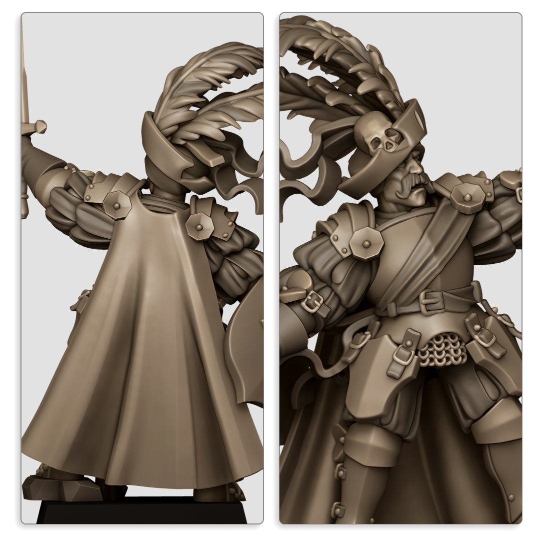 Sunland General on Foot Fillers & Heroes - Highlands Miniatures