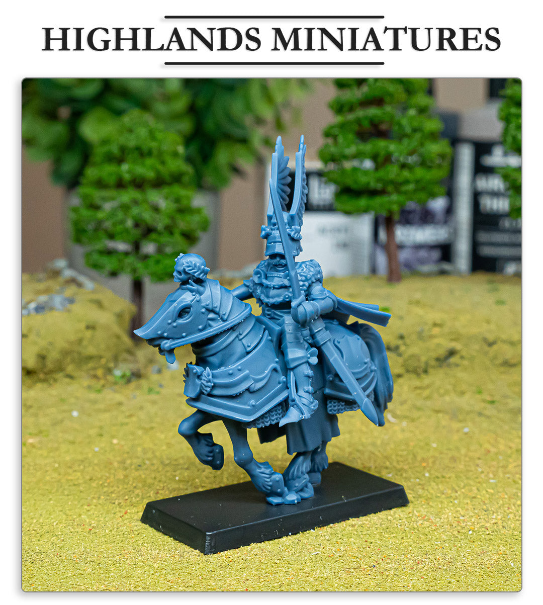 Sunland General on Horse Fillers & Heroes - Highlands Miniatures