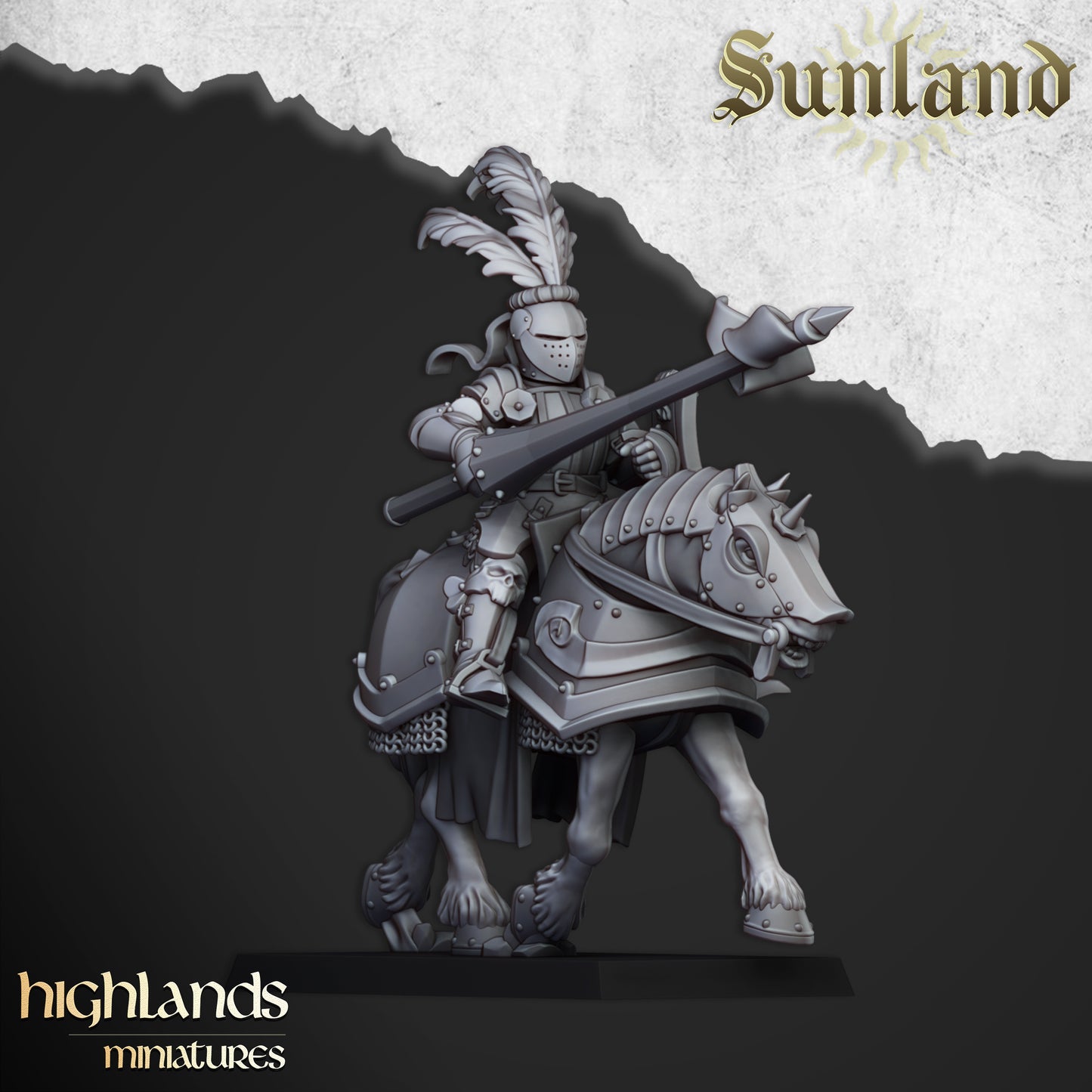 Sunland Cavalry knights - Highlands Miniatures