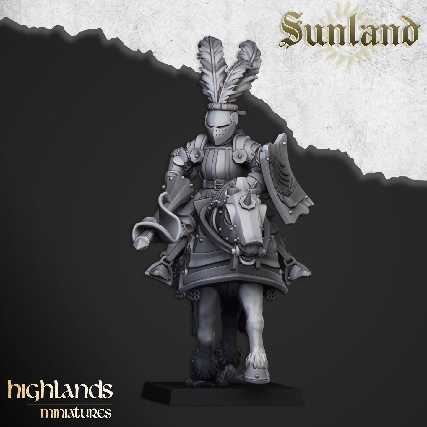 Sunland Cavalry knights - Highlands Miniatures