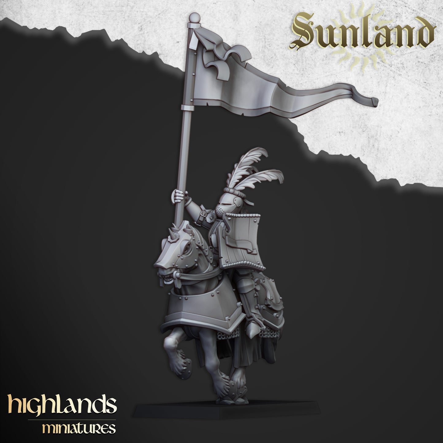 Sunland Cavalry knights - Highlands Miniatures