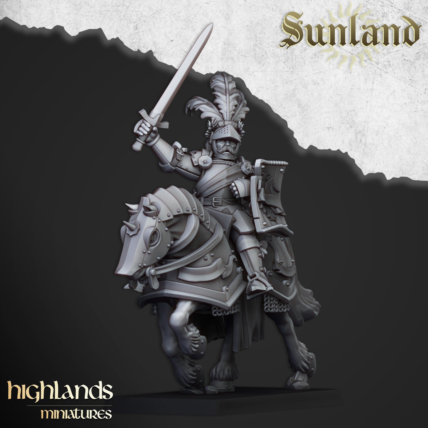 Sunland Cavalry knights - Highlands Miniatures