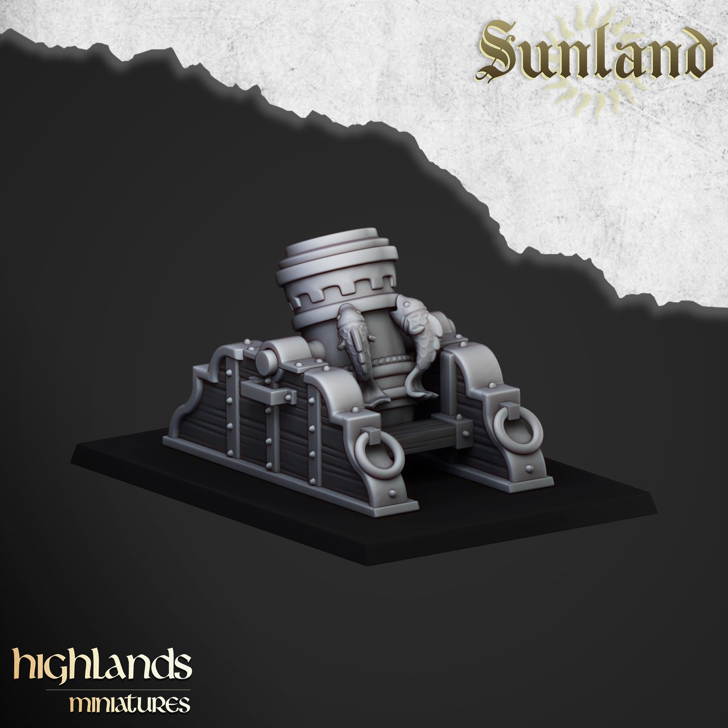 Sunland Artillery set - Highlands Miniatures