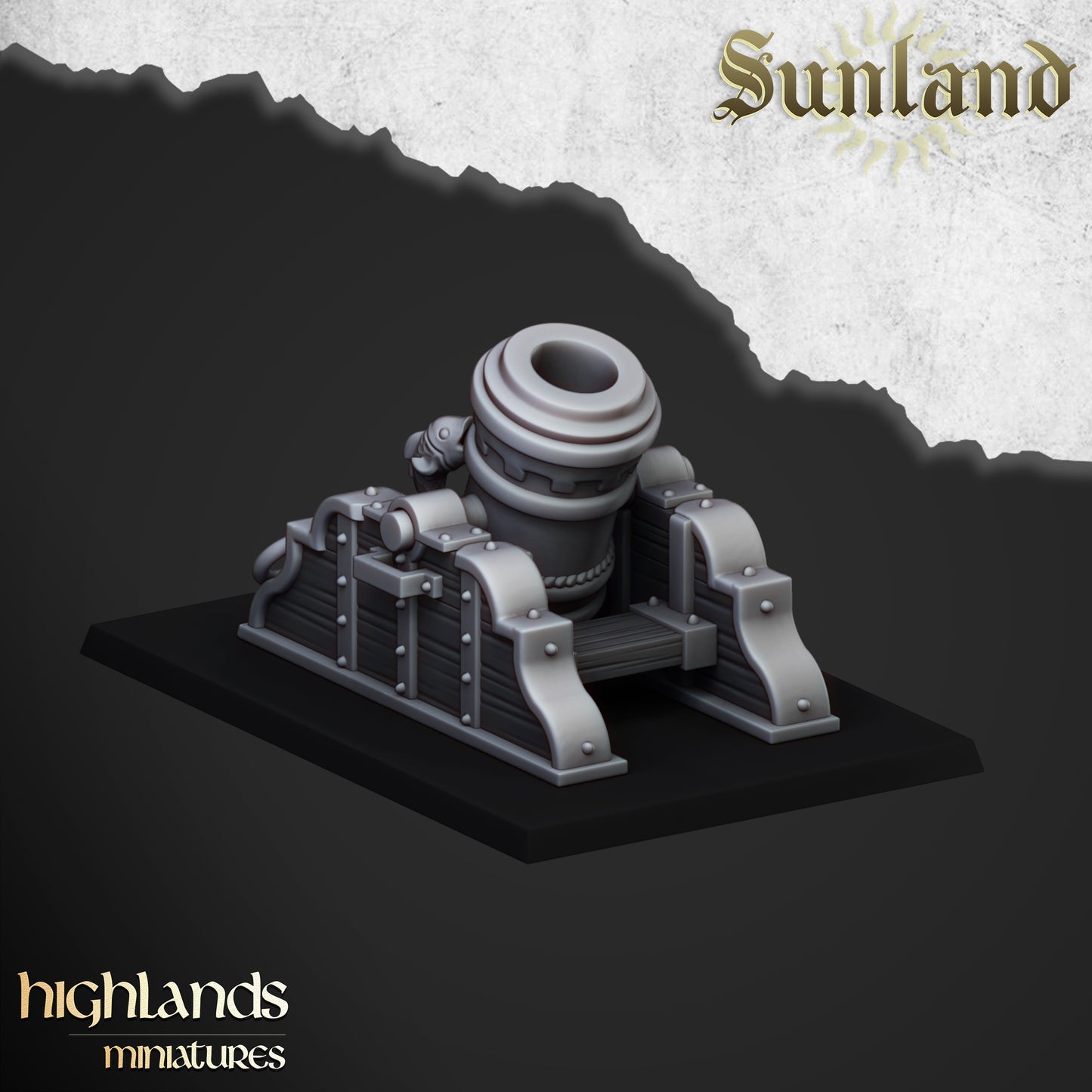 Sunland Artillery set - Highlands Miniatures