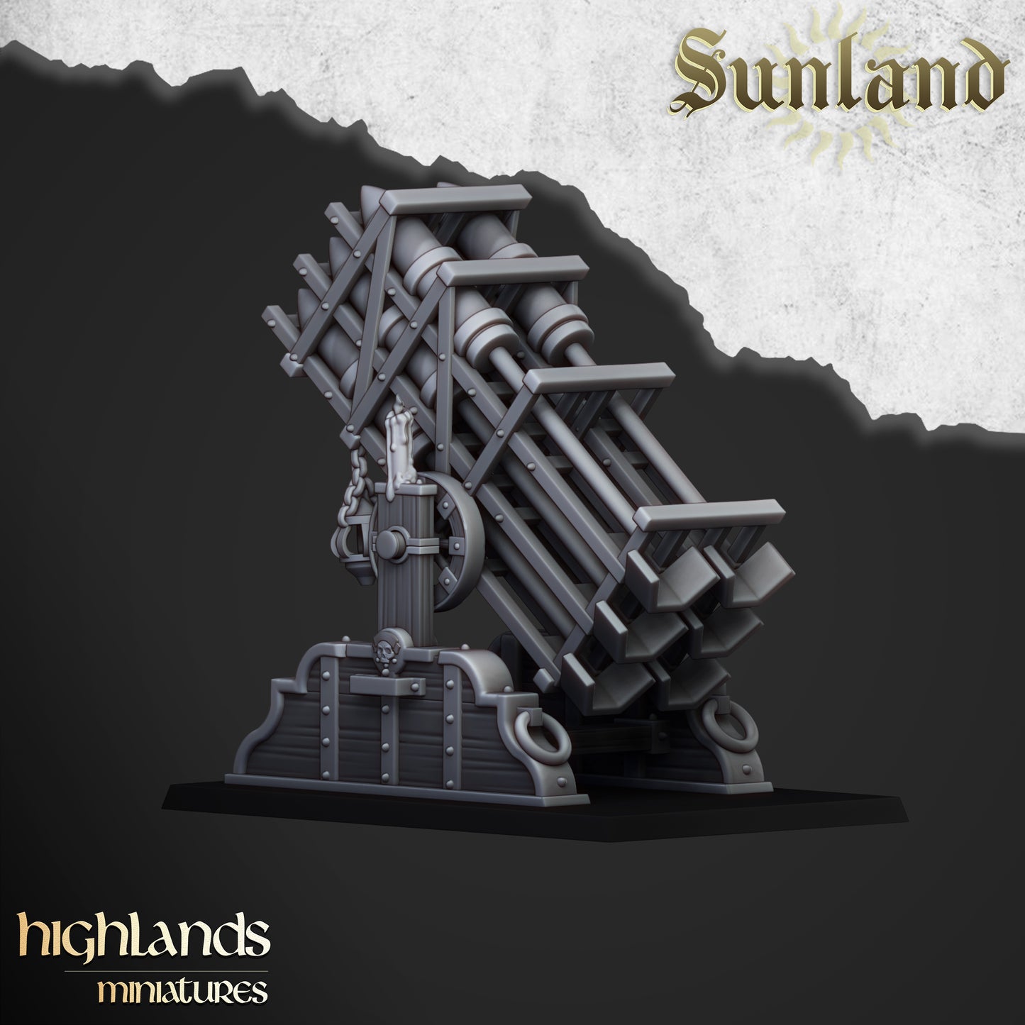 Sunland Artillery set - Highlands Miniatures
