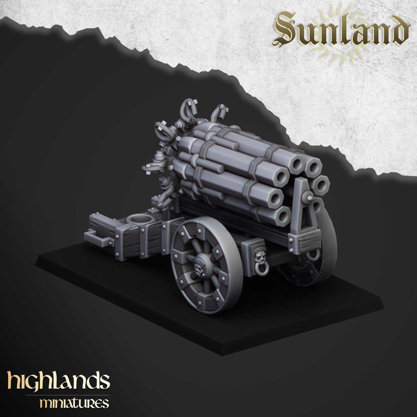 Sunland Artillery set - Highlands Miniatures