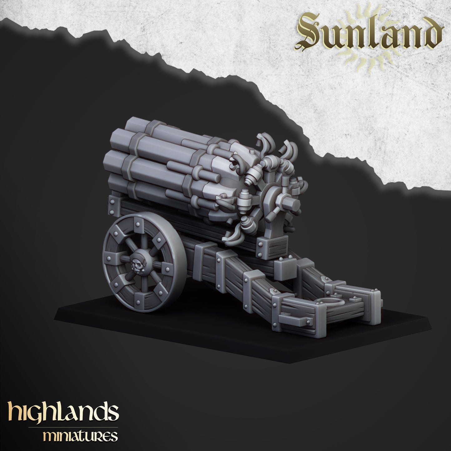 Sunland Artillery set - Highlands Miniatures