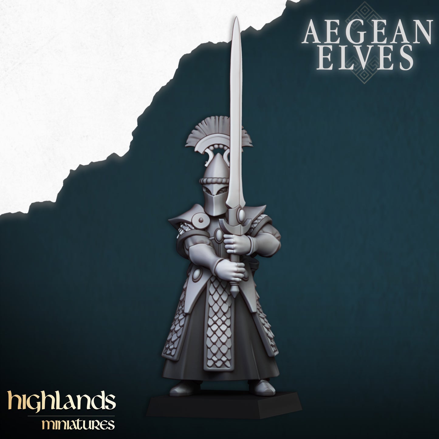 Aegean Elves Swords of Messara 15x - Highlands Miniatures