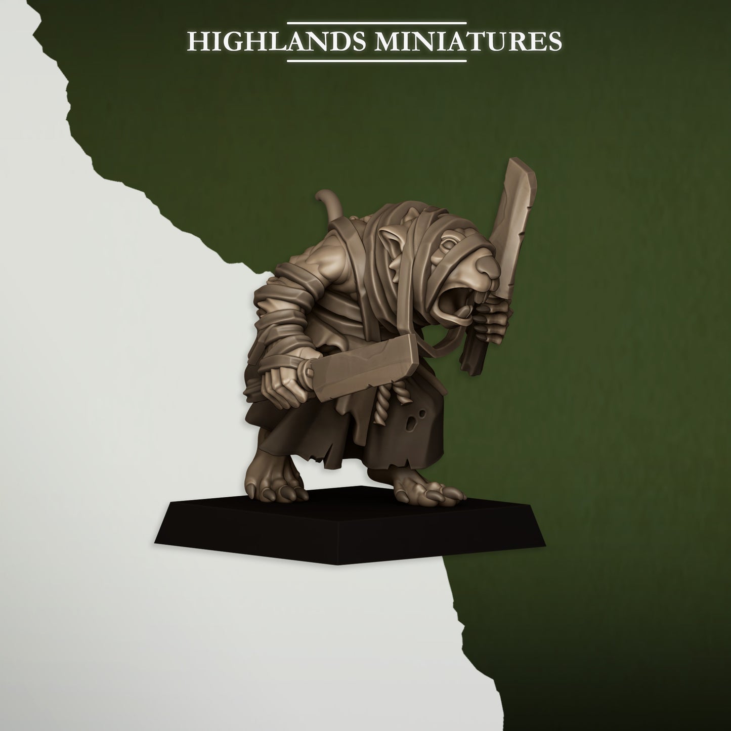 Sewer Vermin Acolytes - Highlands Miniatures
