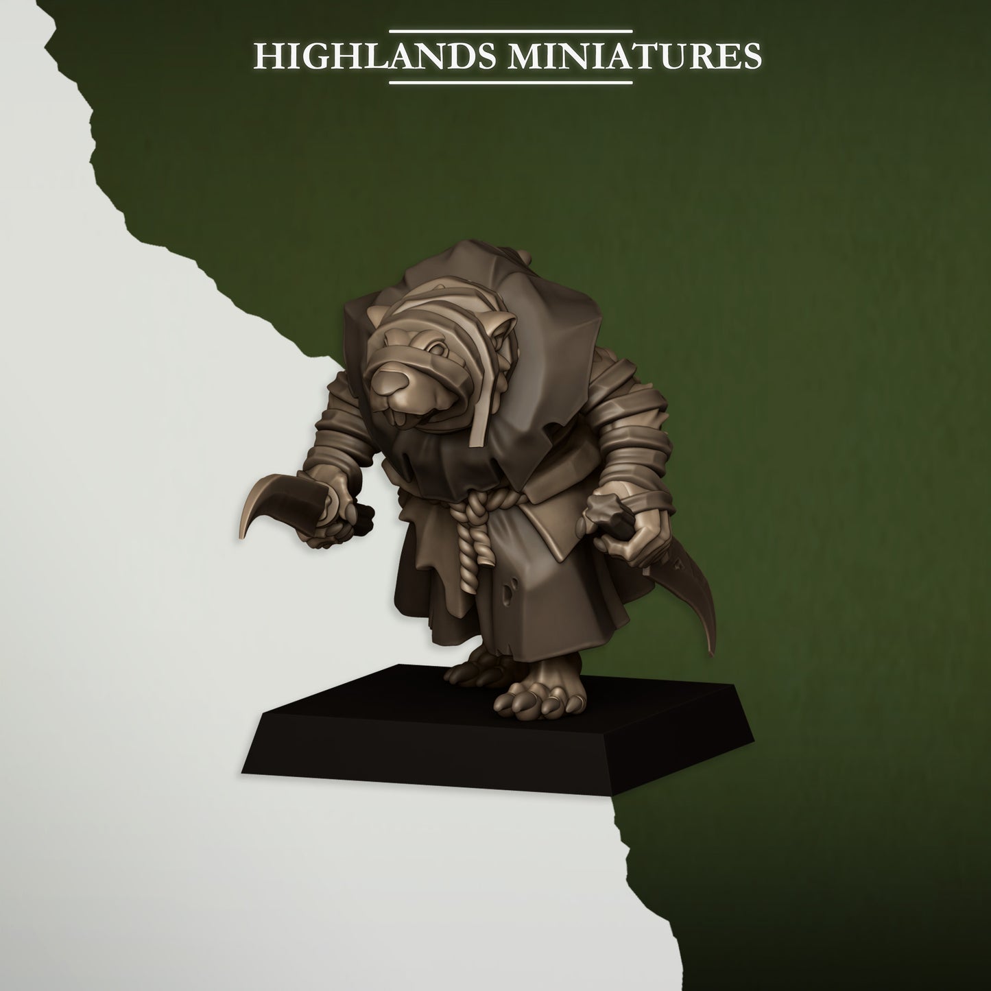 Sewer Vermin Acolytes - Highlands Miniatures