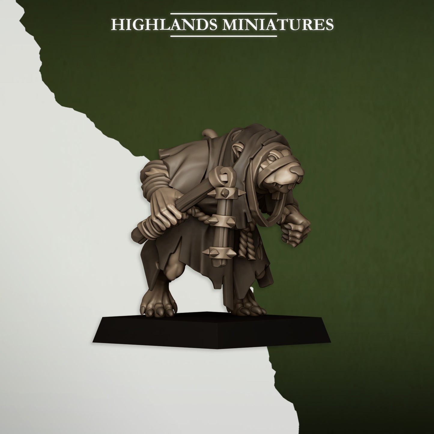Sewer Vermin Acolytes - Highlands Miniatures