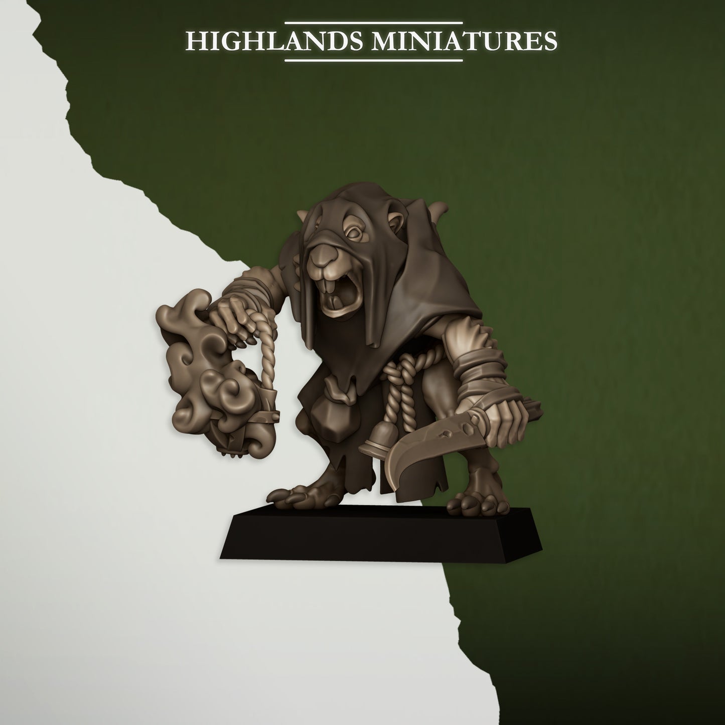 Sewer Vermin Acolytes - Highlands Miniatures