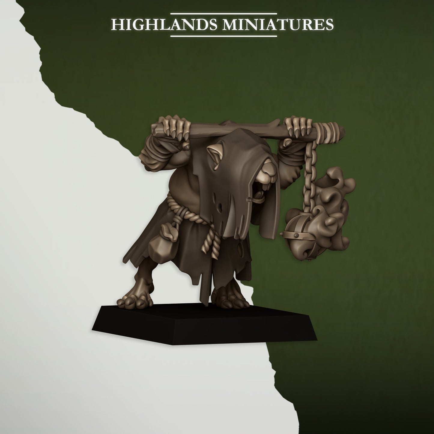 Sewer Vermin Acolytes - Highlands Miniatures