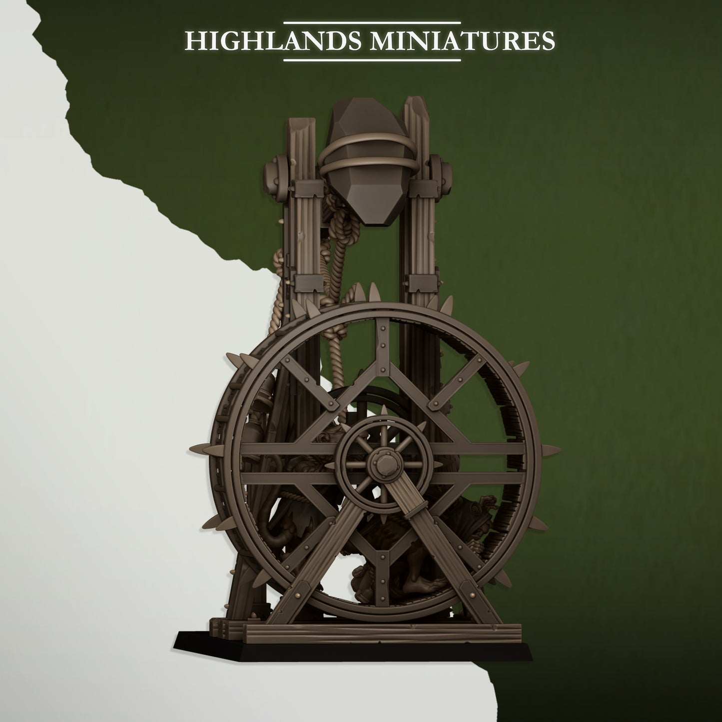Sewer Vermin Vermin Censer Thrower with crew - Highlands Miniatures