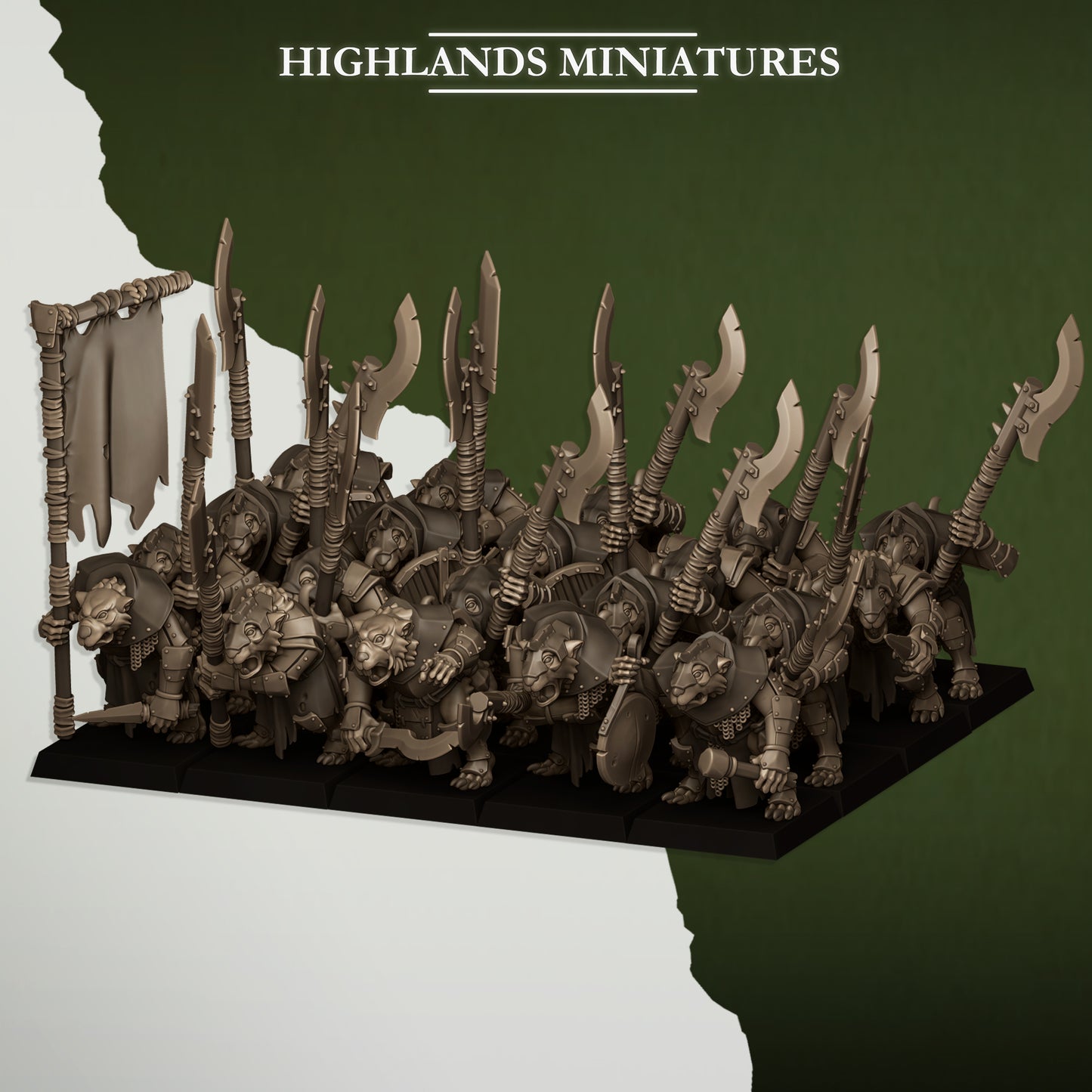 Sewer Vermin Vanguard - Highlands Miniatures