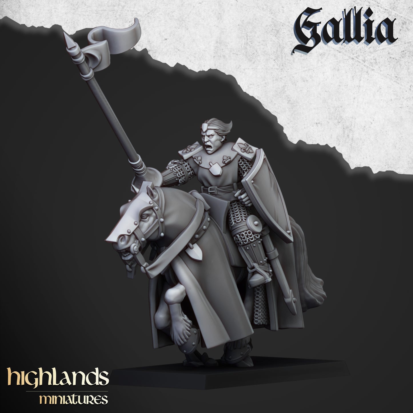 Young Knights of Gallia - Highlands Miniatures