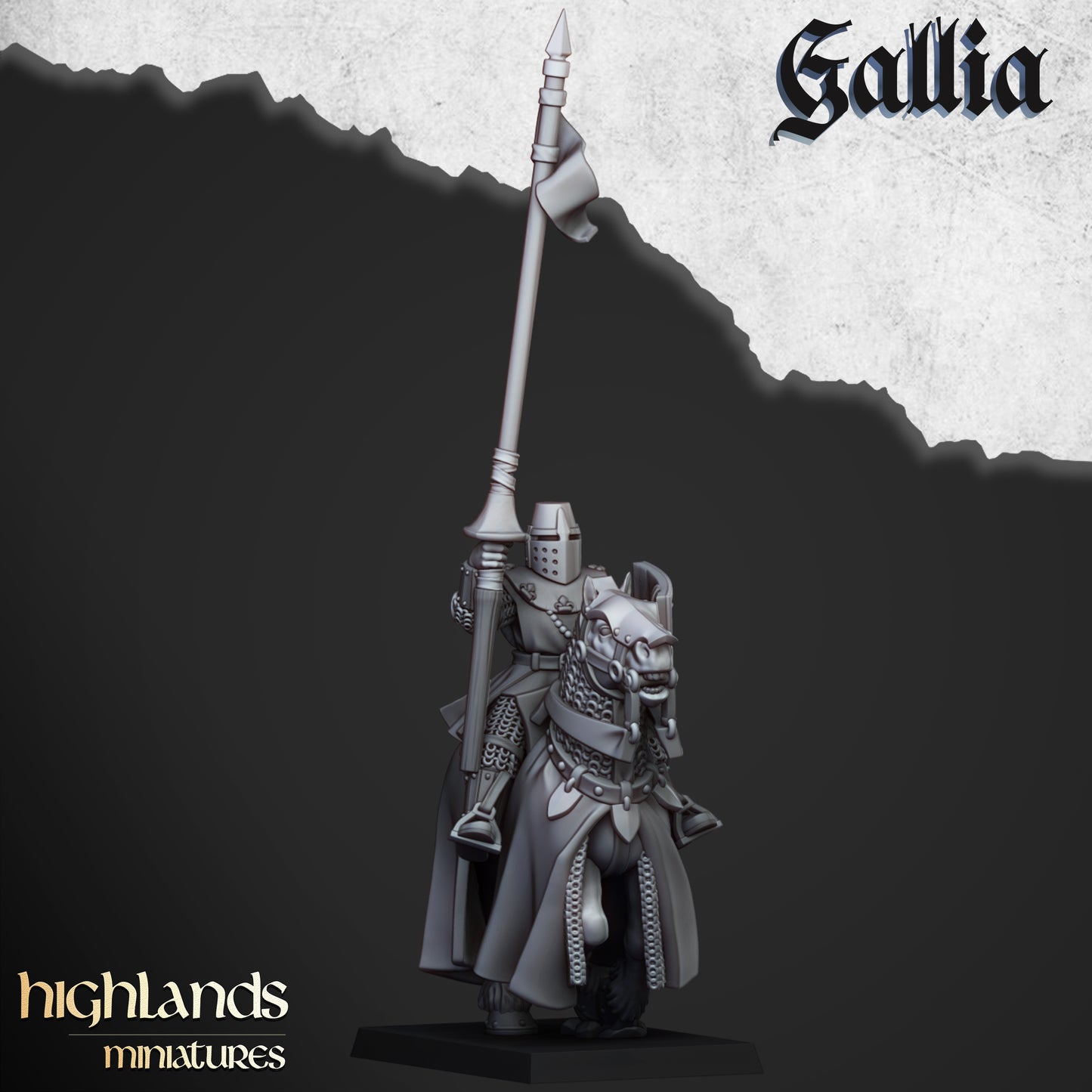Young Knights of Gallia - Highlands Miniatures