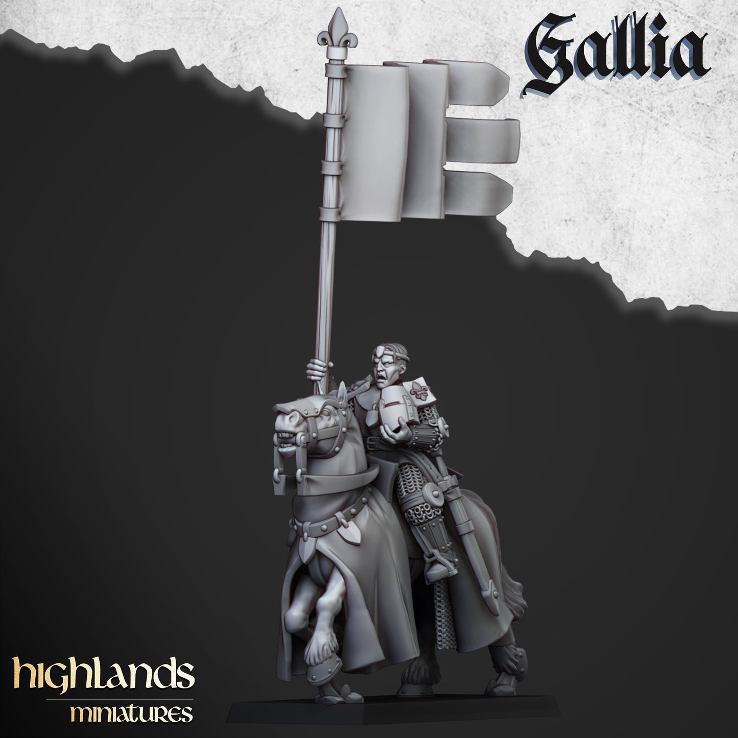 Young Knights of Gallia - Highlands Miniatures