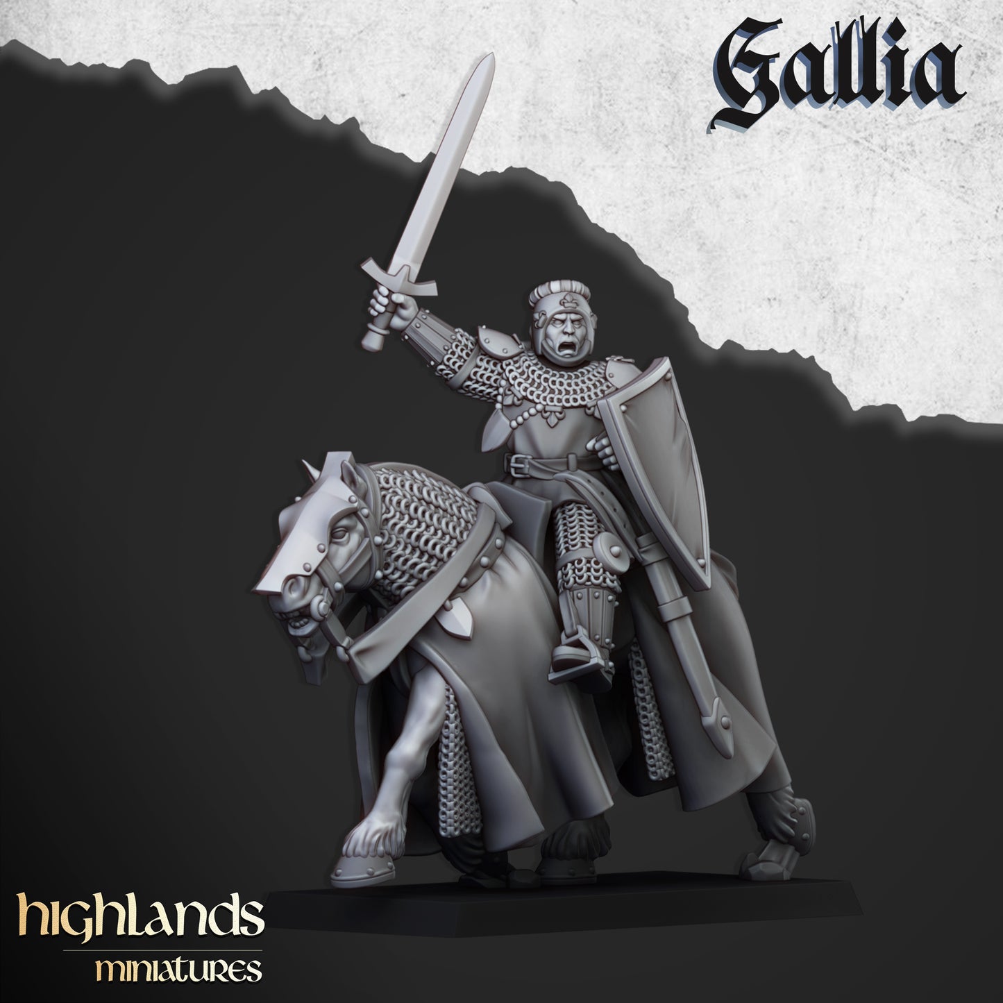 Young Knights of Gallia - Highlands Miniatures