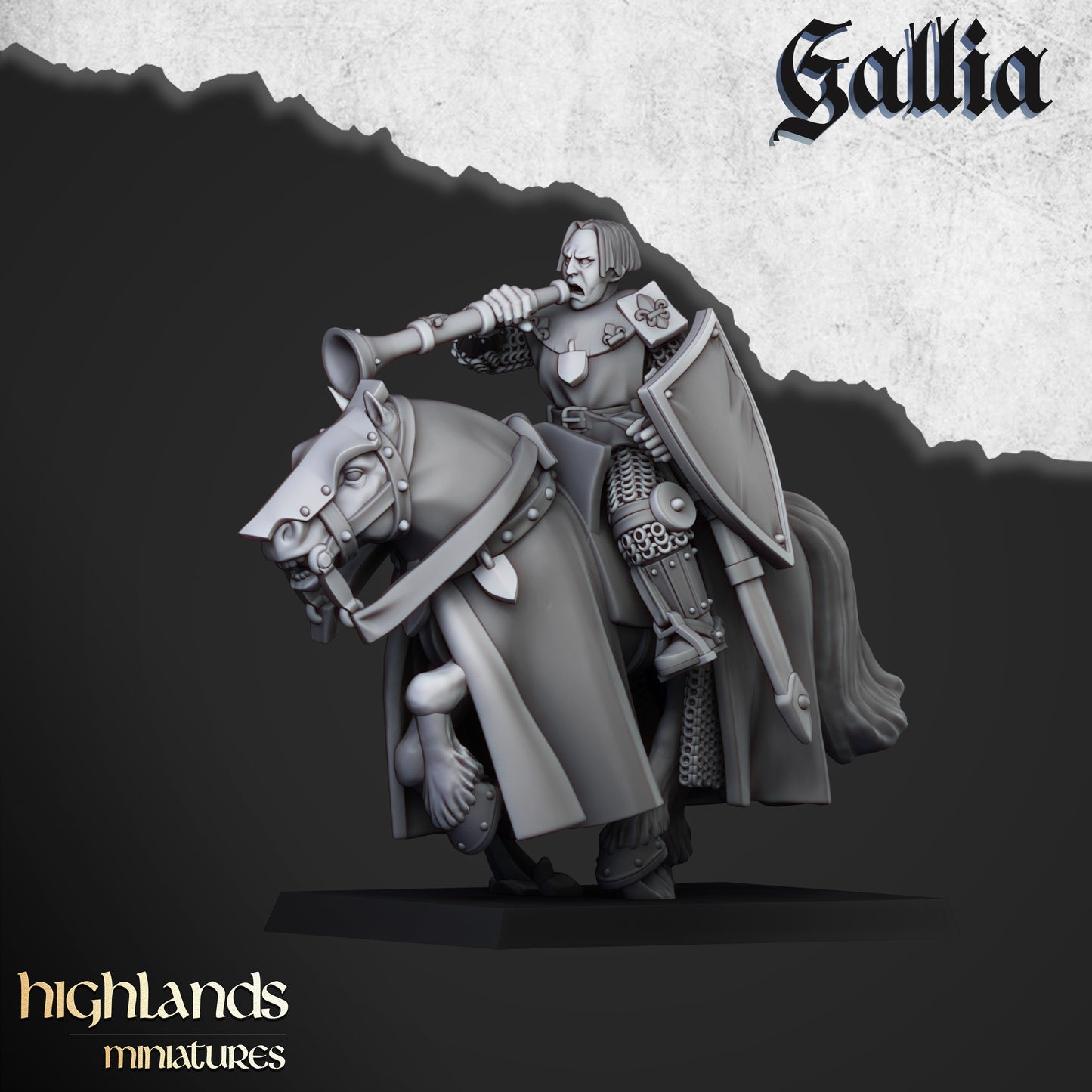 Young Knights of Gallia - Highlands Miniatures