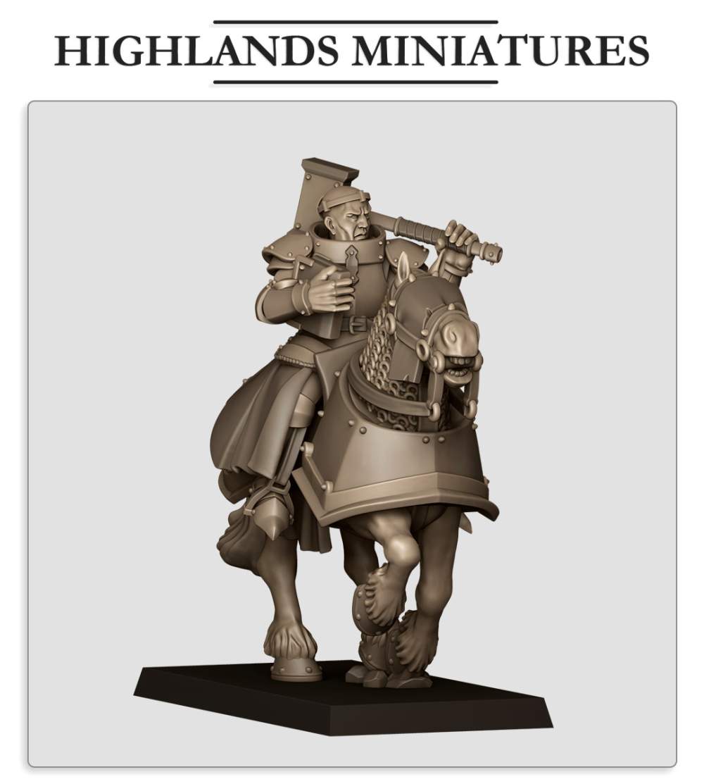 Mounted Sunland Battle Priest Fillers & Heroes - Highlands Miniatures