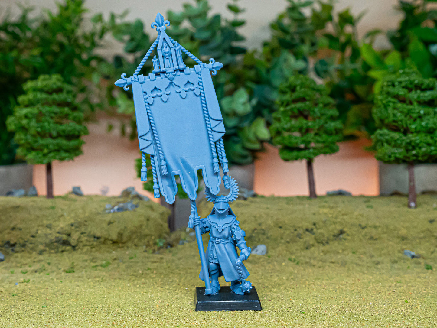 Gallia dismounted bsb 2 Fillers & Heroes - Highlands Miniatures