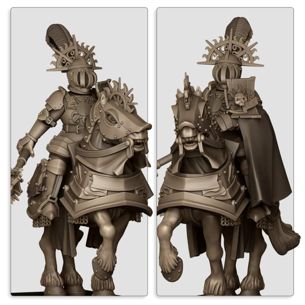 Sunland Chivalry Order Elector - Golden Flames Fillers & Heroes - Highlands Miniatures