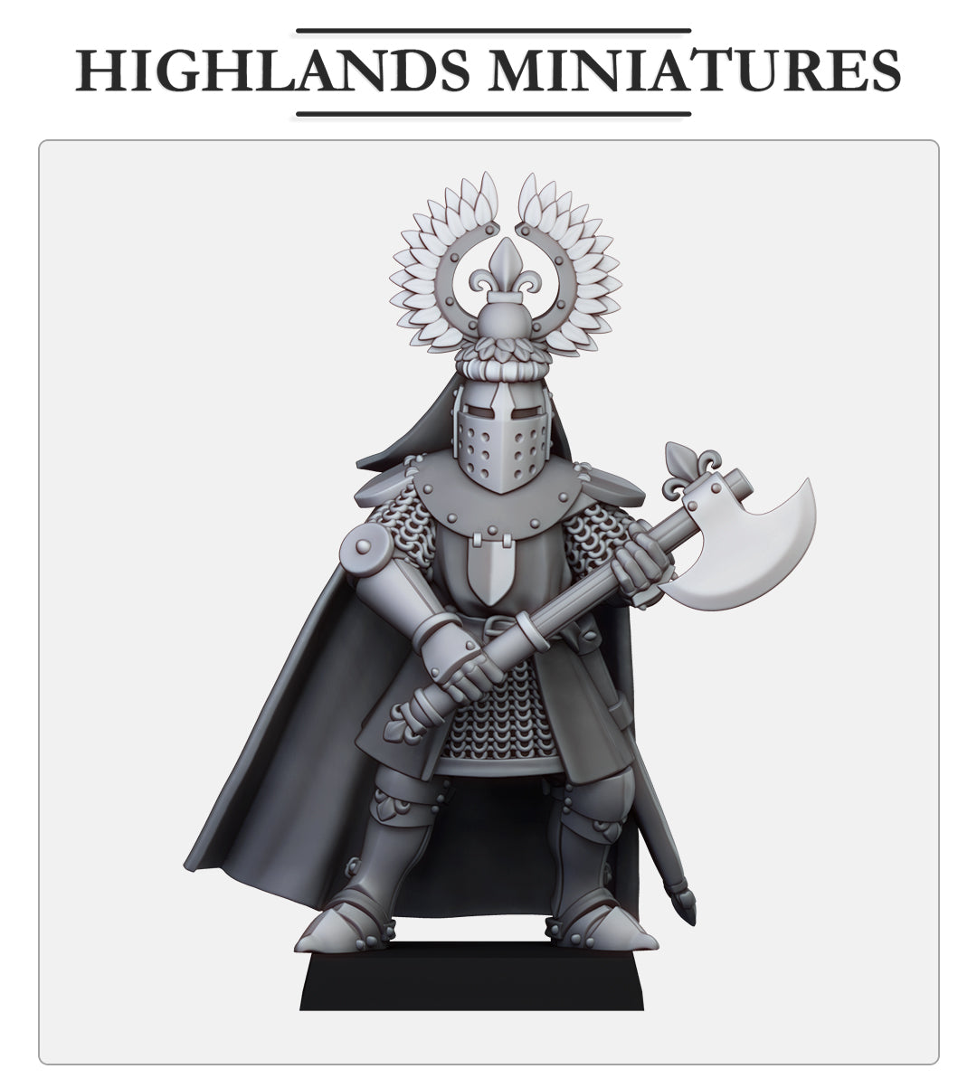 Dismounted Gallia Duke 2 Fillers & Heroes - Highlands Miniatures