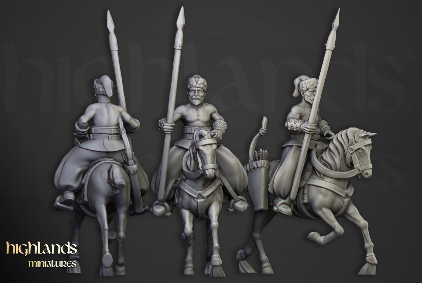 Volhynia Cossack Light Cavalry 5x - Highlands Miniatures