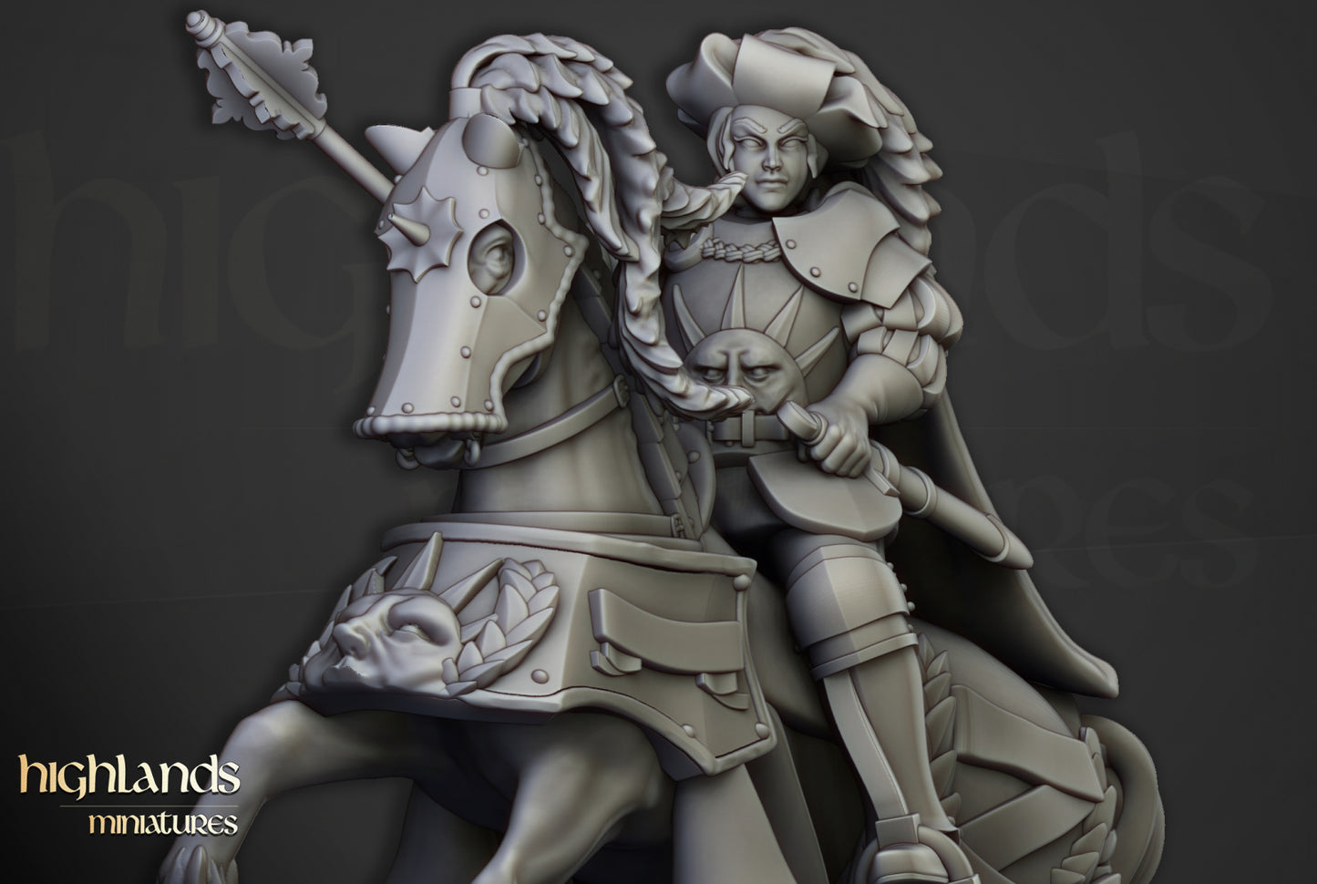 Sunland Baroness of Lunneburg - Highlands Miniatures