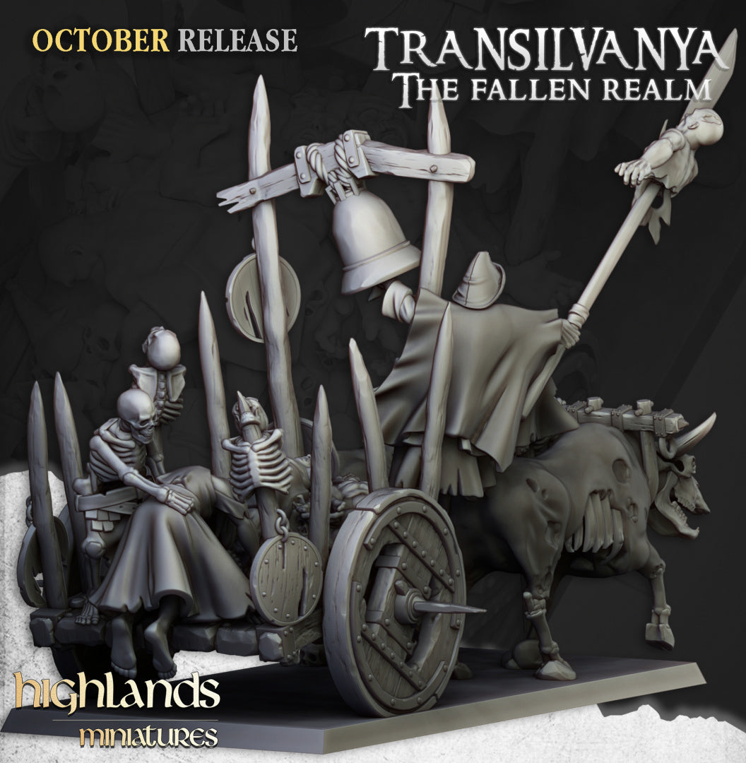 Transilvanya Corpse Cart - Highlands Miniatures