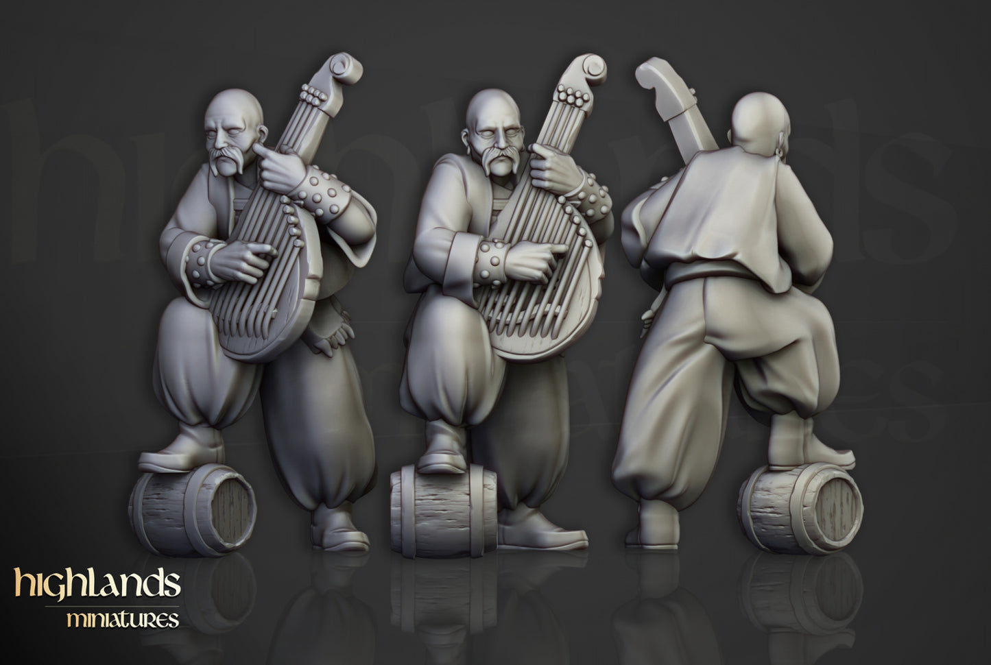 Volhynia Harbor Cossacks 10x - Highlands Miniatures