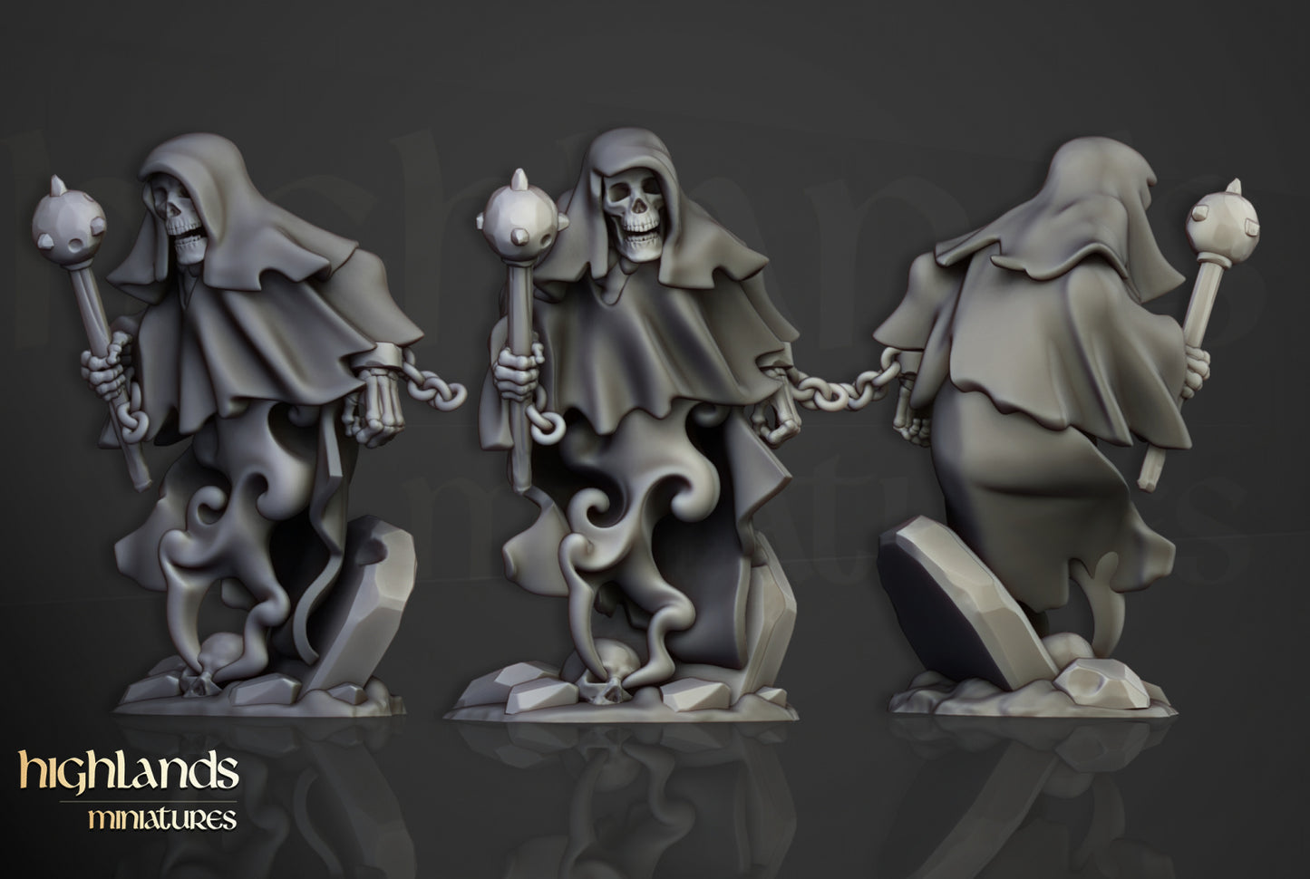 Transilvanya Crypt Ghosts Unit 6x - Highlands Miniatures