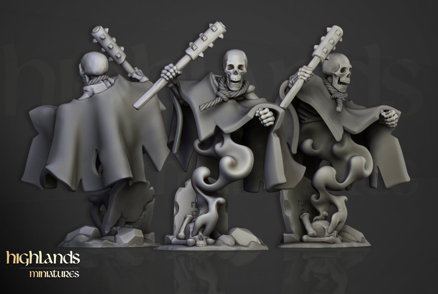 Transilvanya Crypt Ghosts Unit 6x - Highlands Miniatures