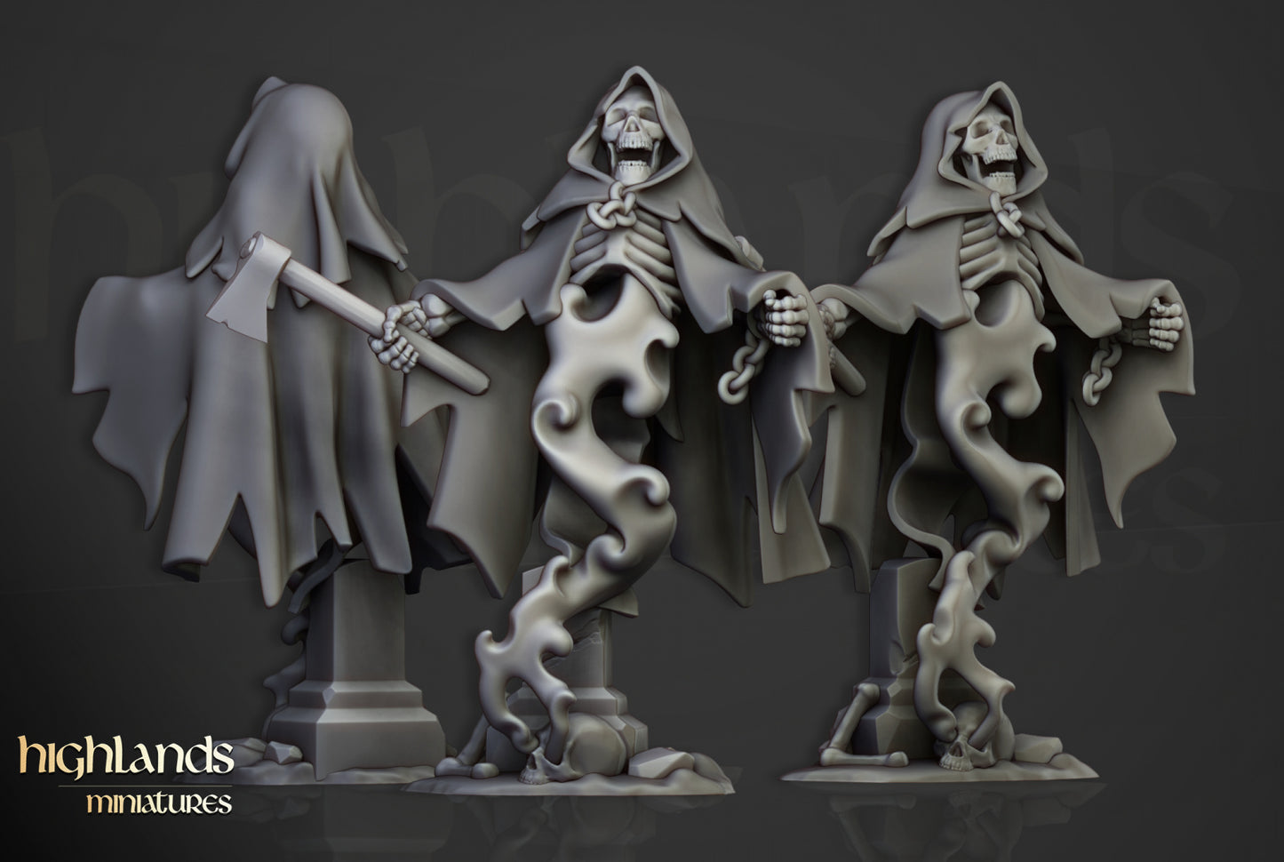 Transilvanya Crypt Ghosts Unit 6x - Highlands Miniatures
