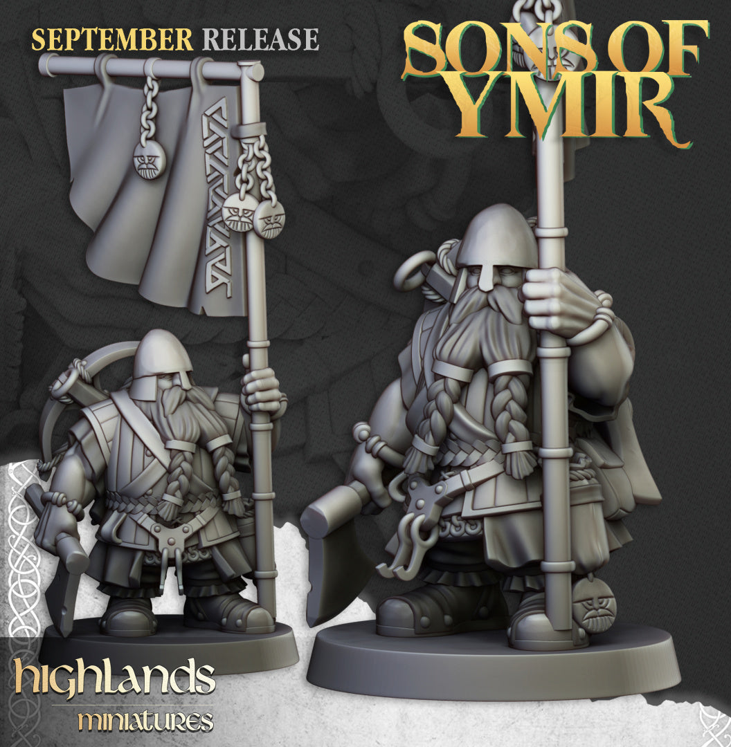 Dwarf Crossbowmen Unit 10x - Highlands Miniatures
