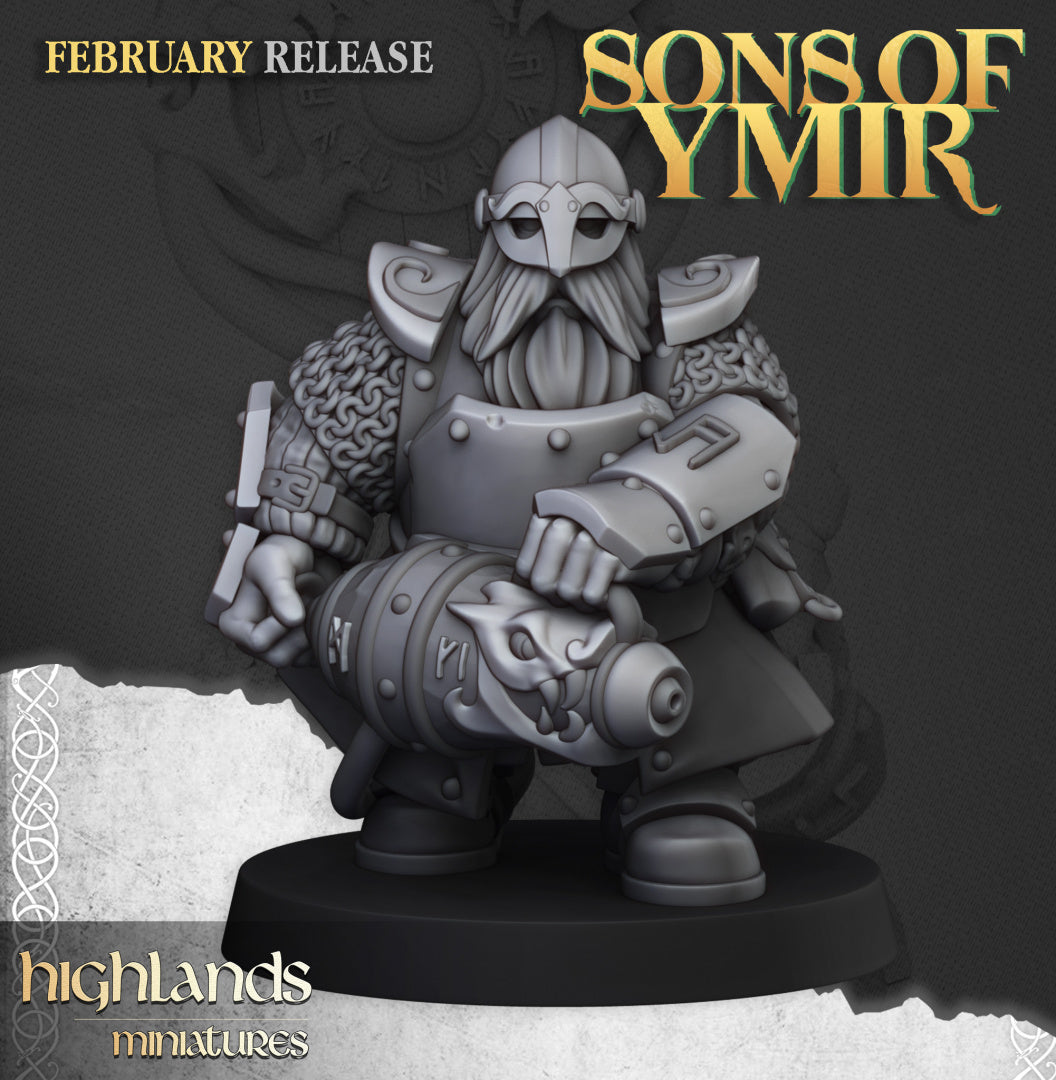 Dwarf Firespitters 10x - Highlands Miniatures