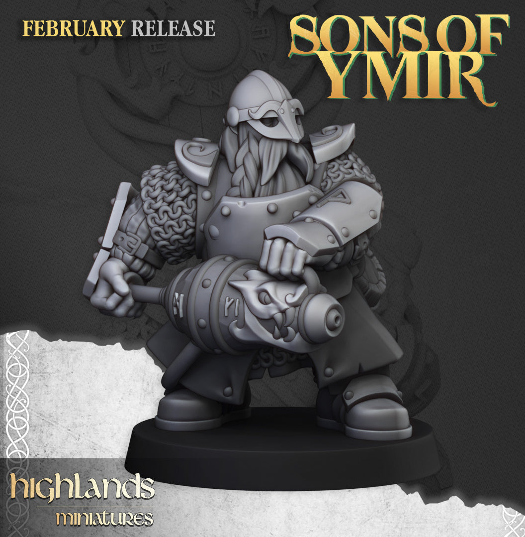Dwarf Firespitters 10x - Highlands Miniatures