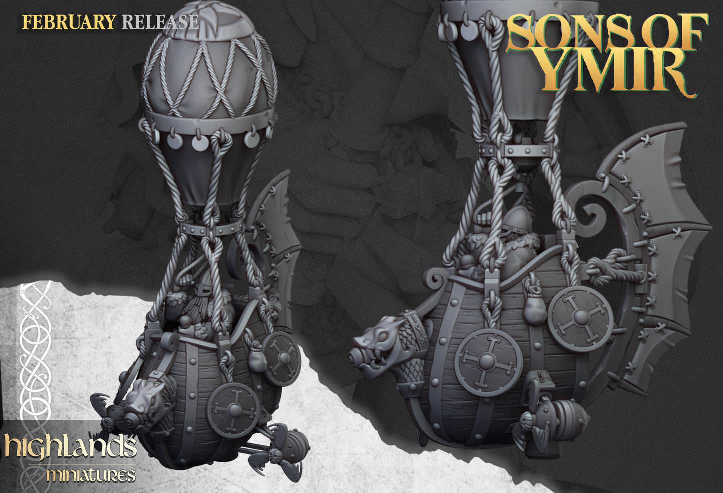 Light Dwarf Flying Machine - Highlands Miniatures