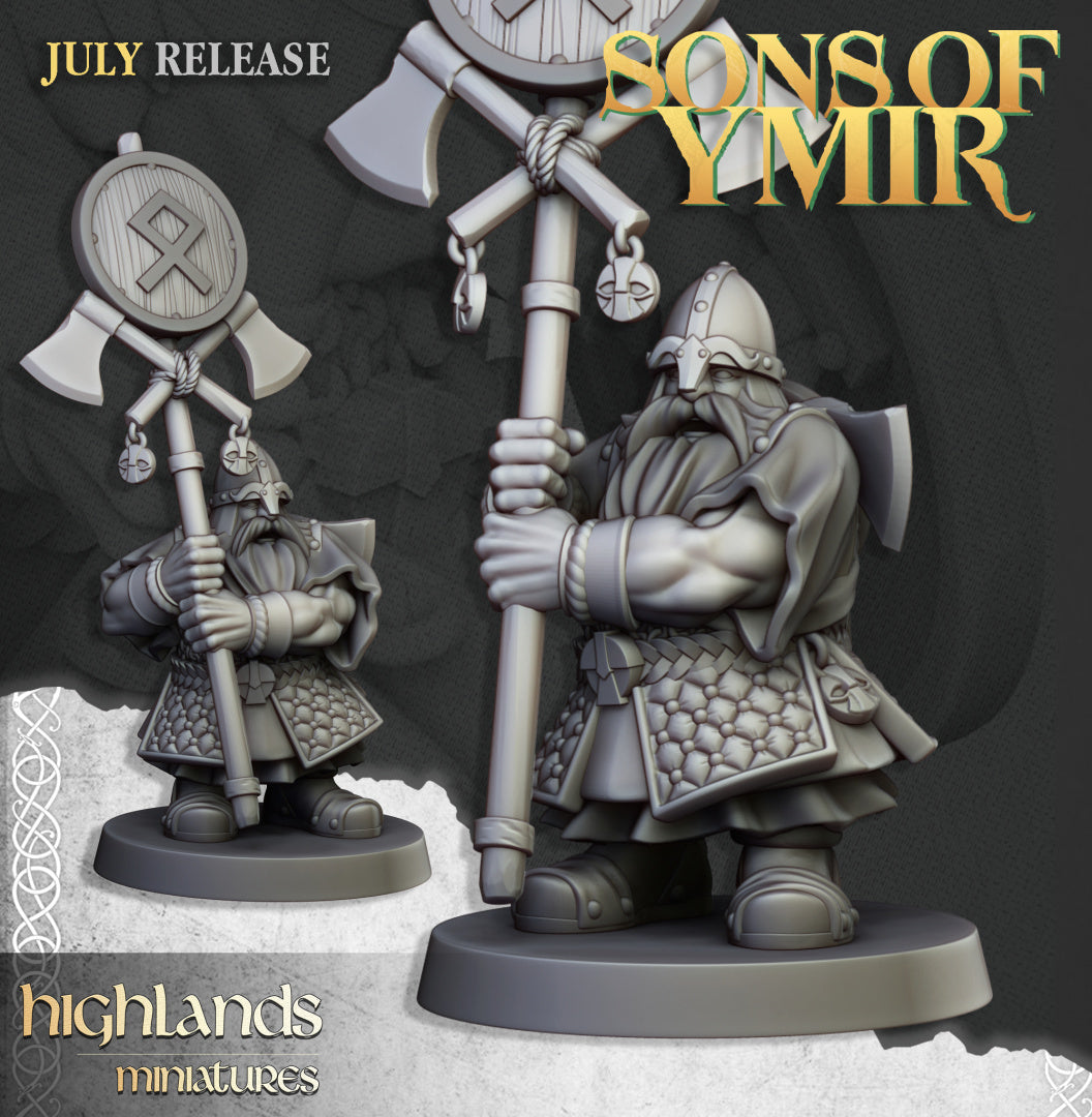 Dwarfs Marksmen Unit 10x - Highlands Miniatures