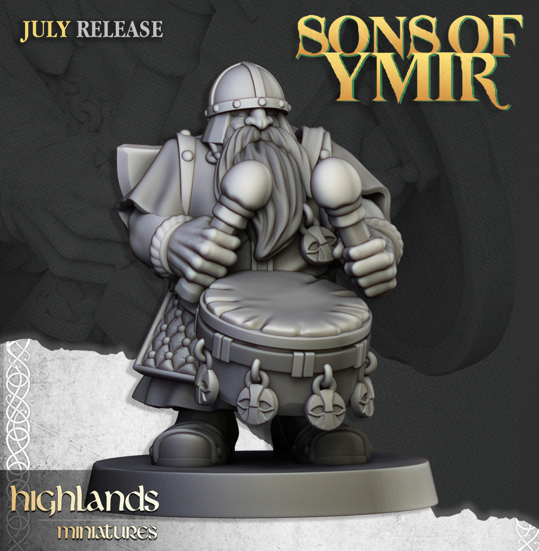Dwarfs Marksmen Unit 10x - Highlands Miniatures