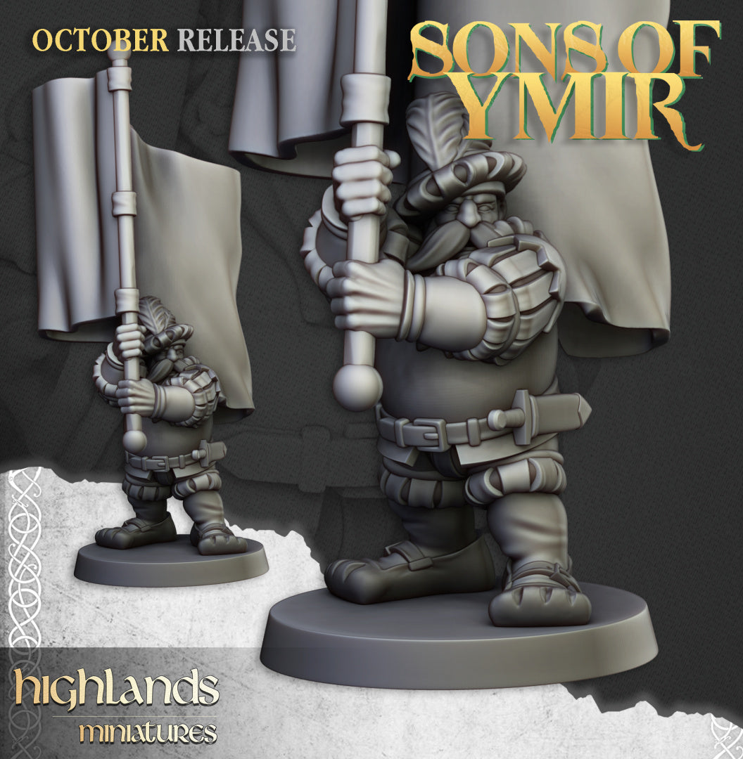 Dwarf Pikemen Unit 20x - Highlands Miniatures