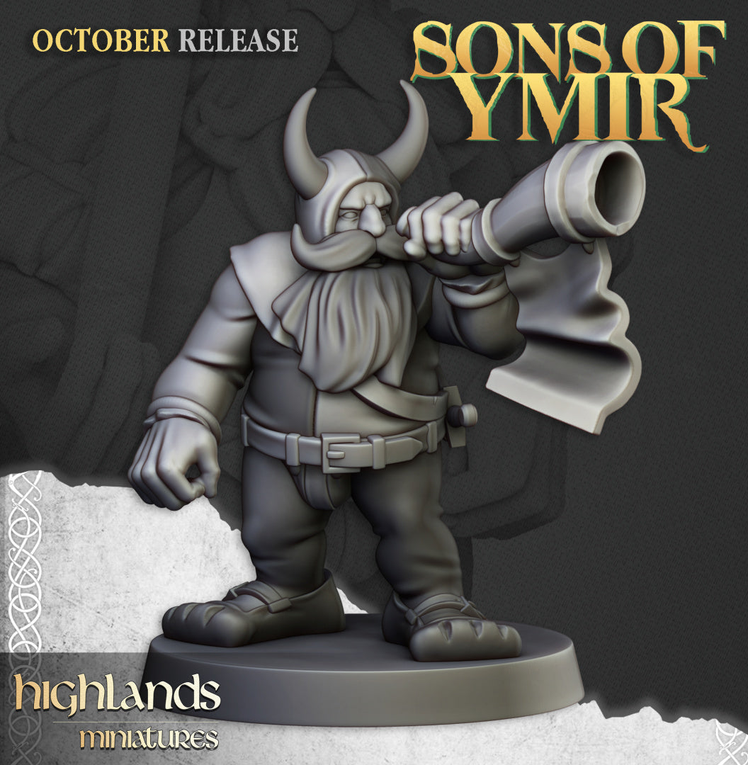 Dwarf Pikemen Unit 20x - Highlands Miniatures