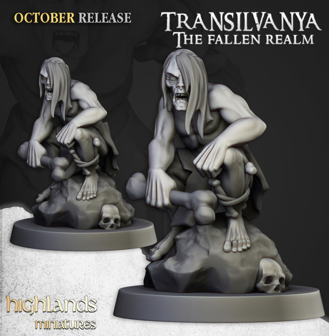 Transilvanya Ghouls Unit 20x - Highlands Miniatures